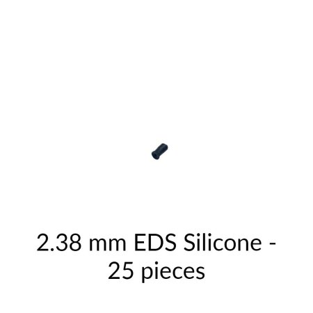 Vacuum cup or set (antistatic high-temperature silicone) (WHS-V8) 2.38 mm, ESD silicone, 25-pack
