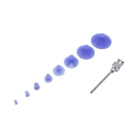 Vacuum cup or set (ultra pure silicone for optics - photonics) (WHS-V8) variety set vacuum cups PUR silicone 8-pack