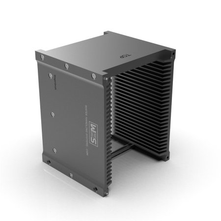 Legacy cassette, aluminum (coated) top plate, 25 slot, slot-shape angular (WHS-M2) 100 mm (4”)