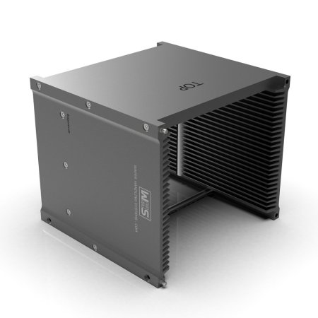 Legacy cassette, aluminum (coated) top plate, 25 slot, slot-shape angular (WHS-M2) 150 mm (6”)