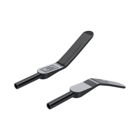 Vacuum tip PEEK 76-150 mm compound/thin (WHS-V1) 30° bent down