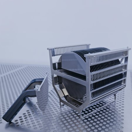 WHS-M3 style metal cassette handle 8" (200 mm)
